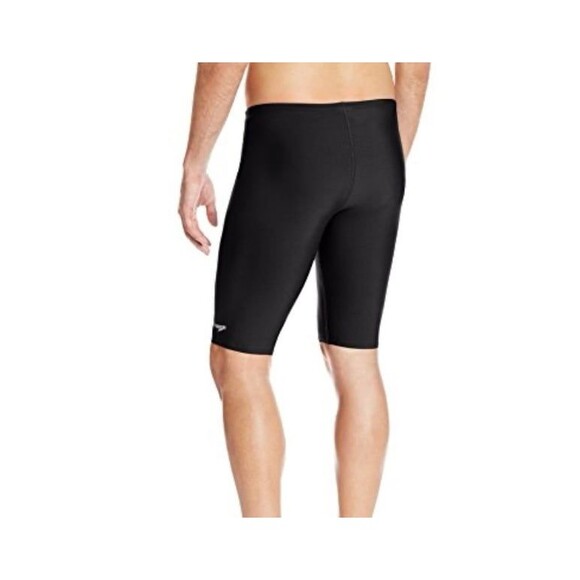 Speedo Men's Solid Endurance Jammer Black Size 30 New With Tags - Picture 2 of 5